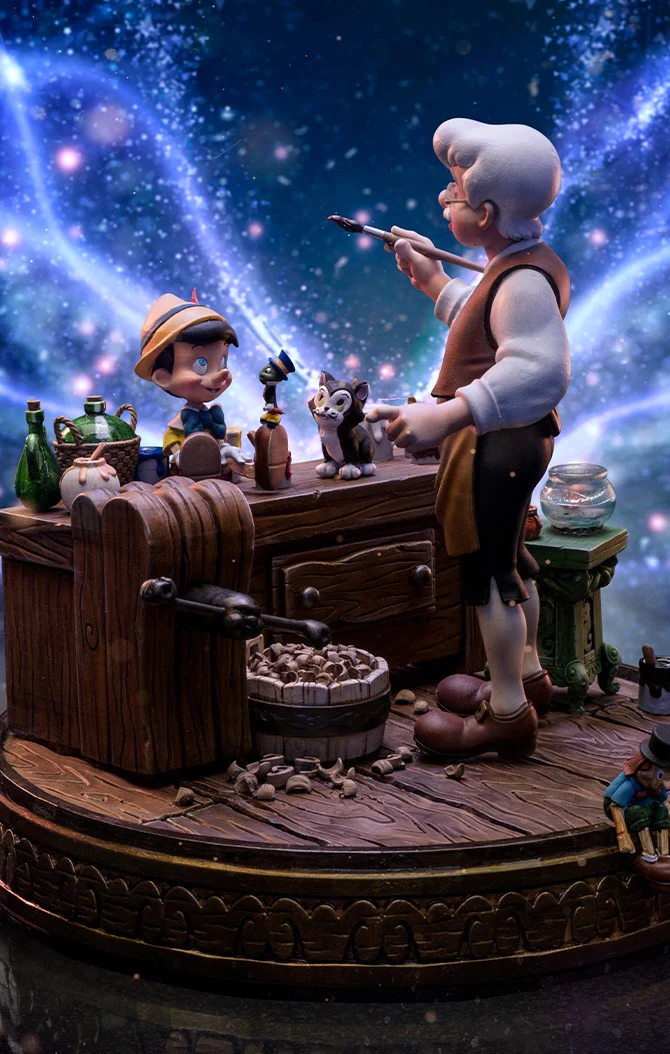 Pinocchio Deluxe - Disney 100th - Pinocchio - Art Scale 1/10 - Iron Studios
