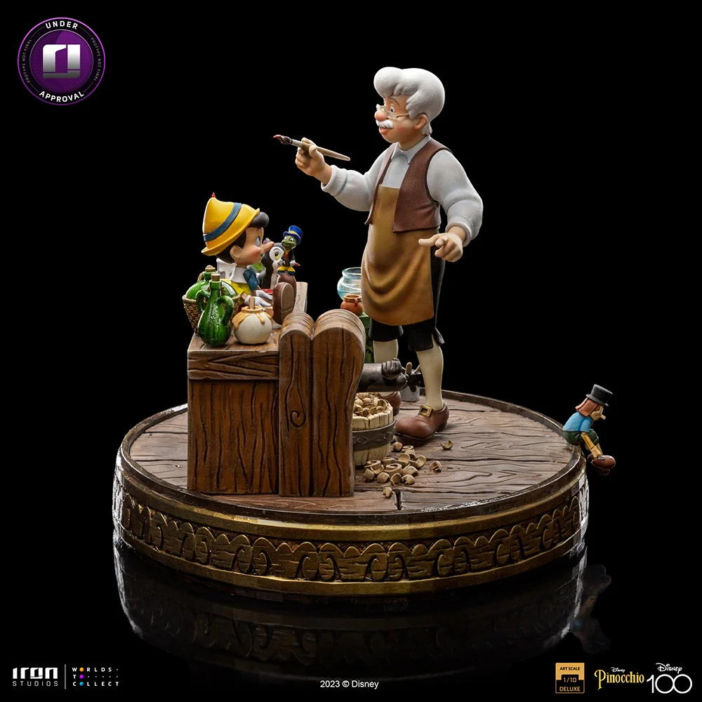 Pinocchio Deluxe - Disney 100th - Pinocchio - Art Scale 1/10 - Iron Studios - Image 6