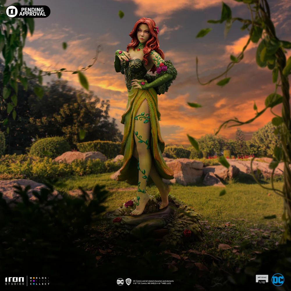 Statue Poison Ivy Gotham City Sirens Art Scale 1/10 Iron Studios - Image 10
