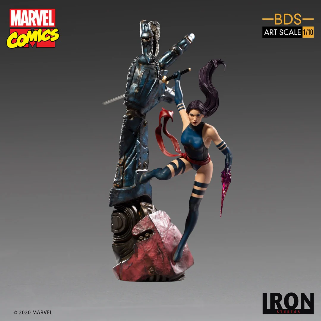 Statue Psylocke - X-men - Marvel Comics - Bds Art Scale 1/10 - Iron Studios - Image 5