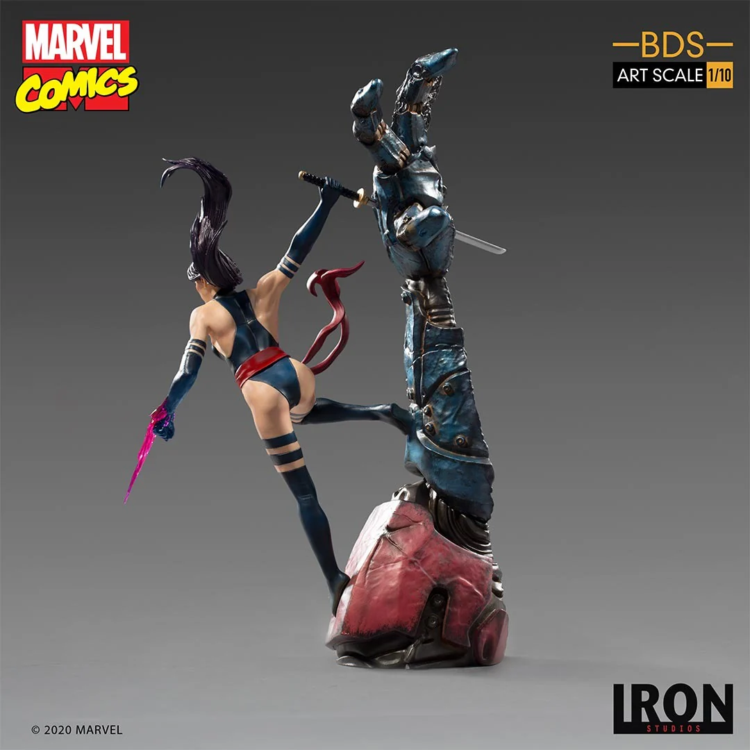 Statue Psylocke - X-men - Marvel Comics - Bds Art Scale 1/10 - Iron Studios - Image 6