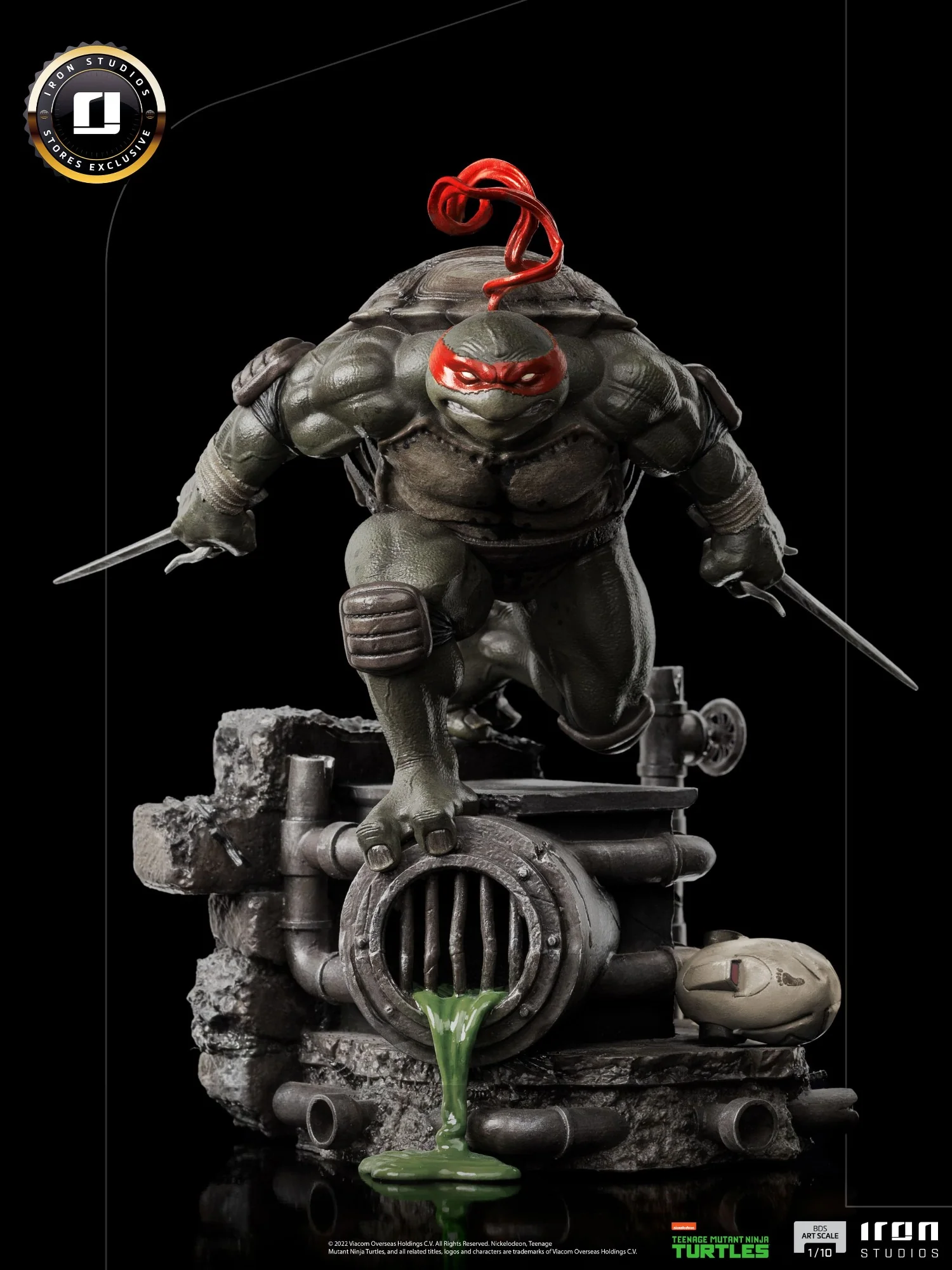 Raphael (Comics Version) - Teenage Mutant Ninja Turtles - BDS Art Scale 1/10 - Iron Studios - Image 3