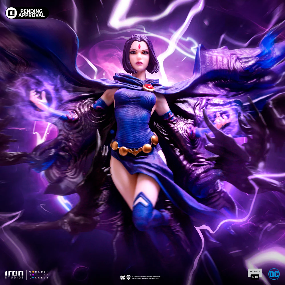 Raven - DC Comics Series #8 - Art Scale 1/10 - Iron Studios - Image 13