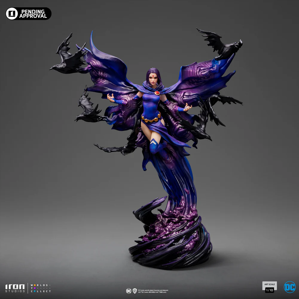 Raven - DC Comics Series #8 - Art Scale 1/10 - Iron Studios - Image 3