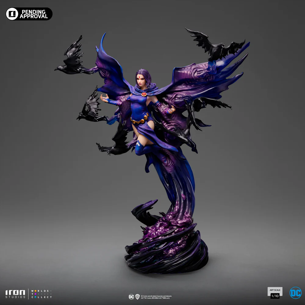 Raven - DC Comics Series #8 - Art Scale 1/10 - Iron Studios - Image 5