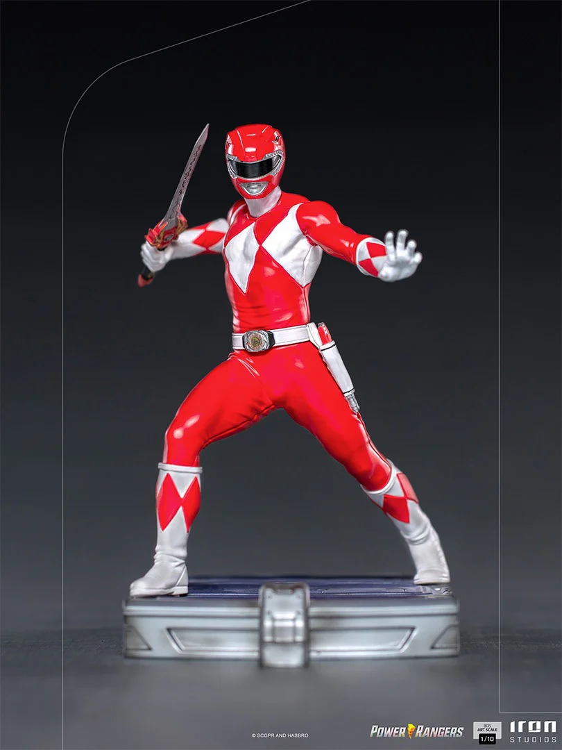 Red Ranger - Mighty Morphin Power Rangers - BDS Art Scale 1/10 - Iron Studios - Image 3