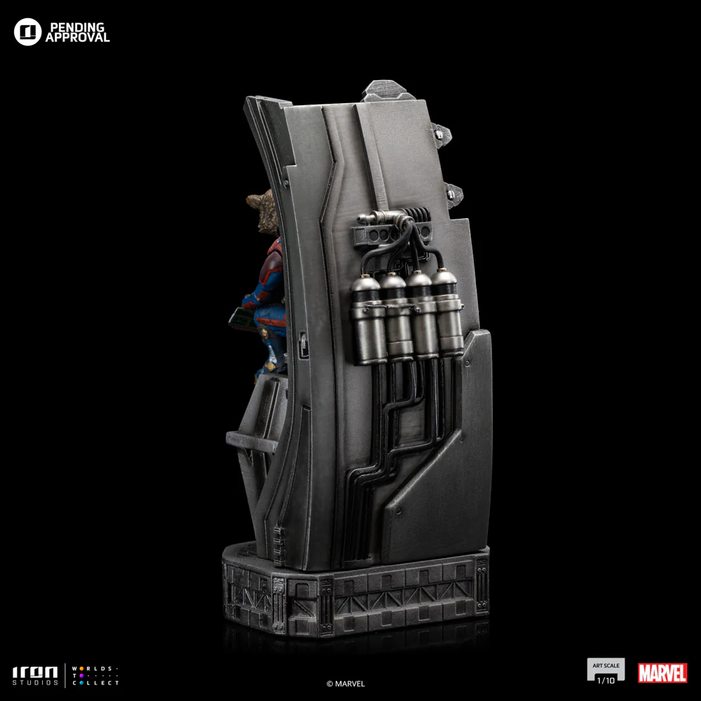 Rocket Raccoon  Guardians of the Galaxy 3  Art Scale 1/10  Iron Studios - Image 5