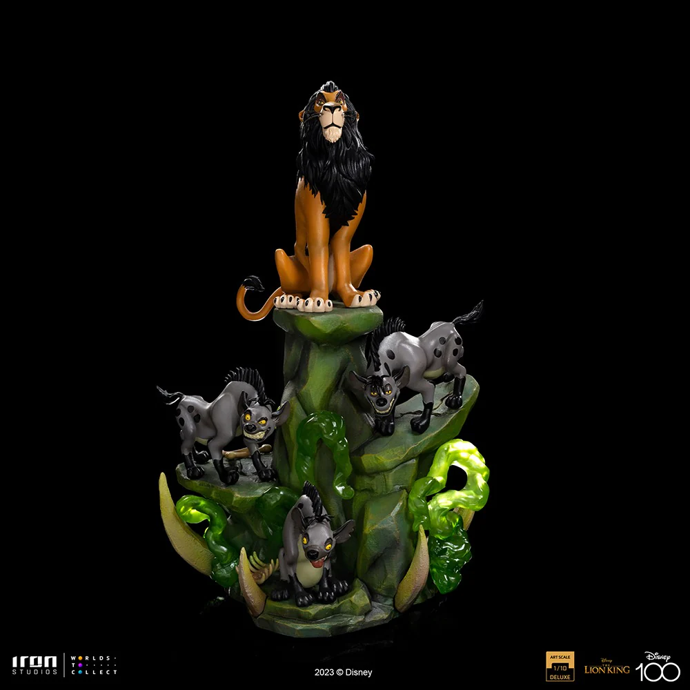 Scar Deluxe Disney 100th The Lion King Art Scale 1/10 Iron Studios - Image 3
