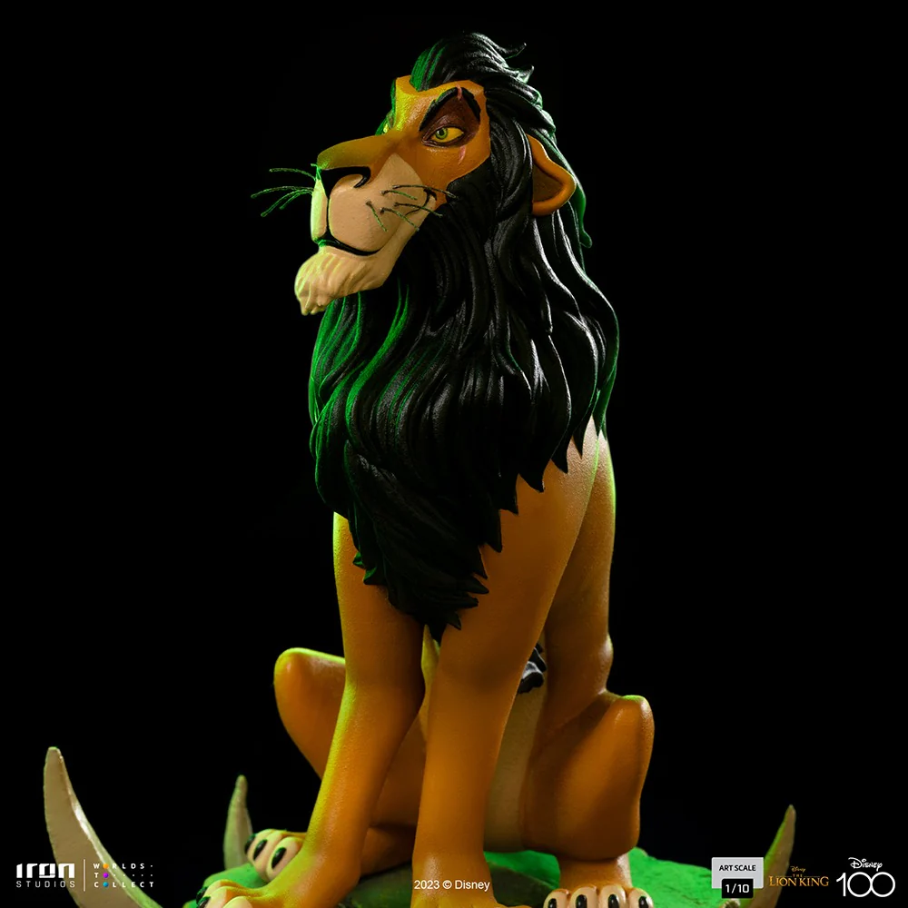 Scar Disney 100th The Lion King Art Scale 1/10 Iron Studios - Image 10