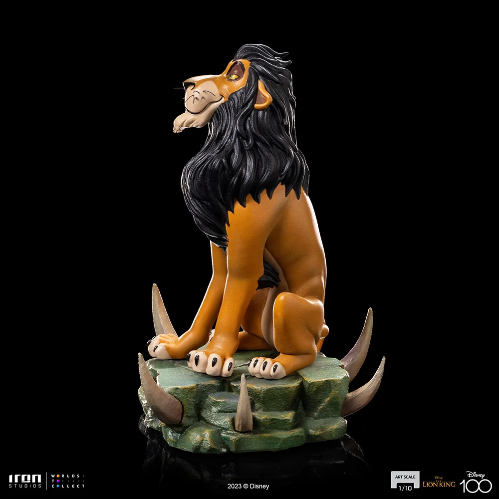 Scar Disney 100th The Lion King Art Scale 1/10 Iron Studios - Image 5