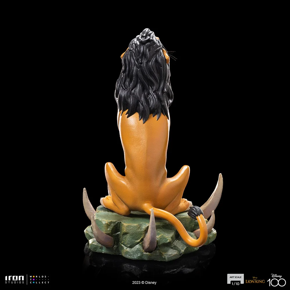 Scar Disney 100th The Lion King Art Scale 1/10 Iron Studios - Image 6