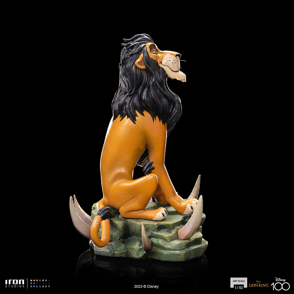 Scar Disney 100th The Lion King Art Scale 1/10 Iron Studios - Image 8