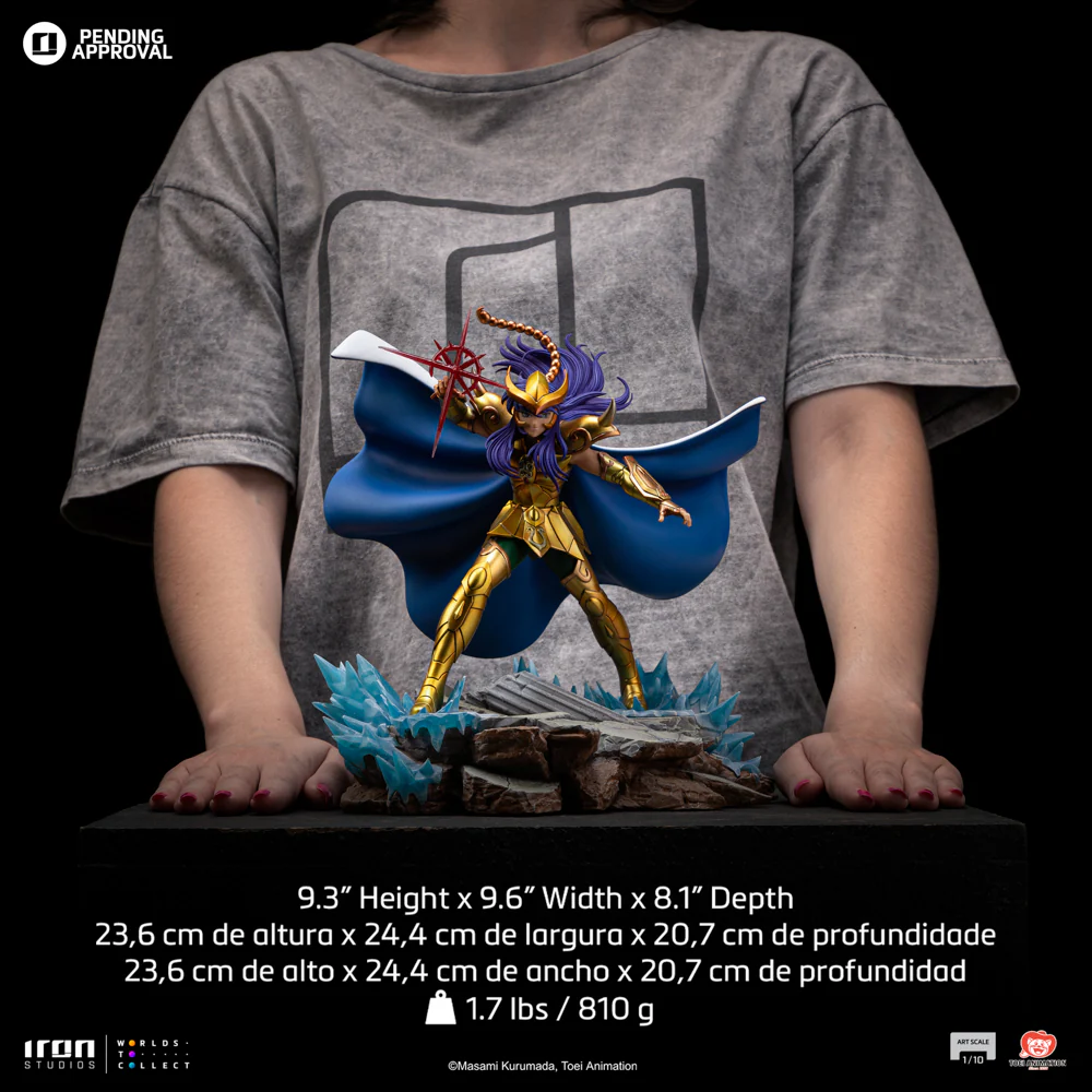 Statue Scorpio Milo - Saint Seiya - Art Scale 1/10 - Iron Studios - Image 6