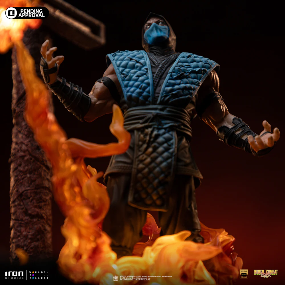 Statue Scorpion Fatality - Mortal Kombat - Deluxe Art Scale 1/10 - Iron Studios - Image 10