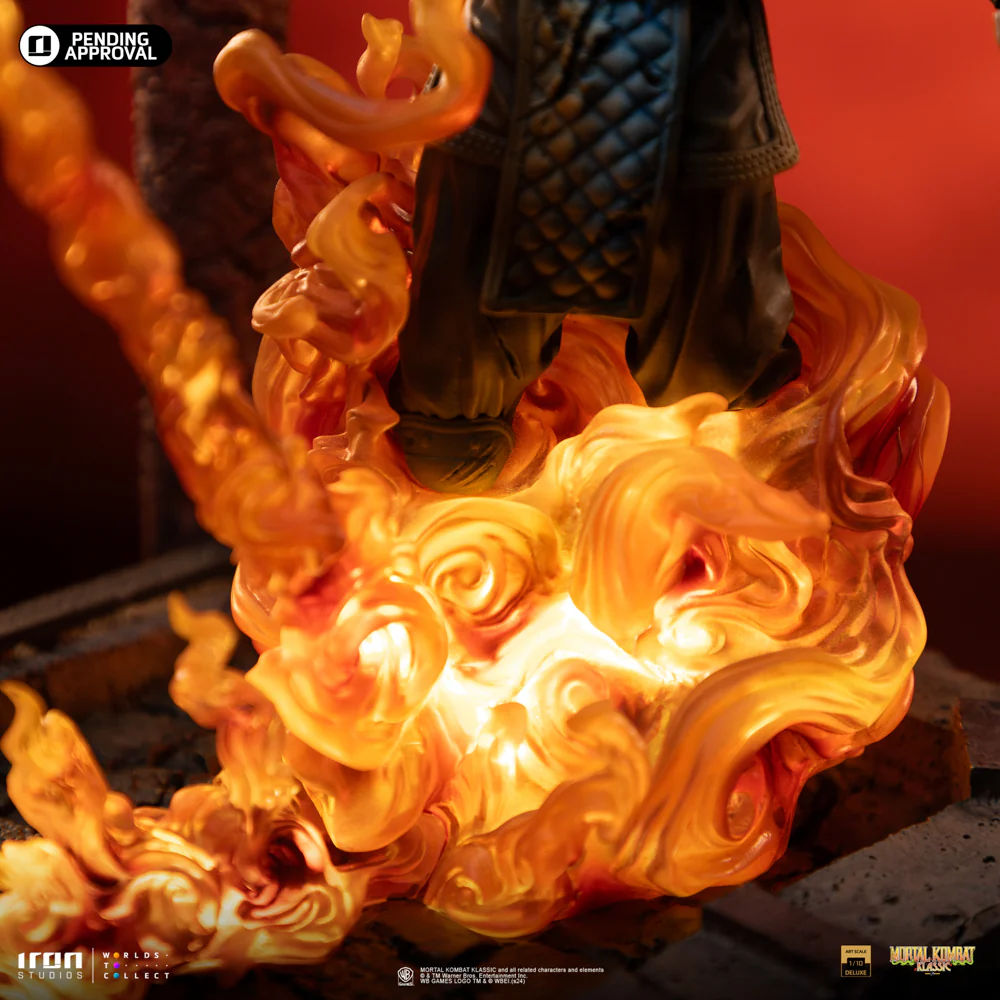 Statue Scorpion Fatality - Mortal Kombat - Deluxe Art Scale 1/10 - Iron Studios - Image 11