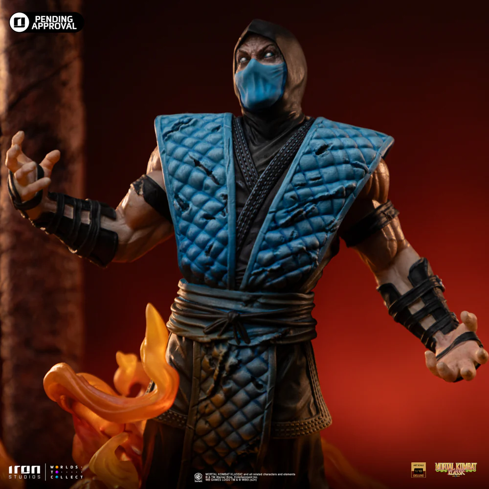 Statue Scorpion Fatality - Mortal Kombat - Deluxe Art Scale 1/10 - Iron Studios - Image 12
