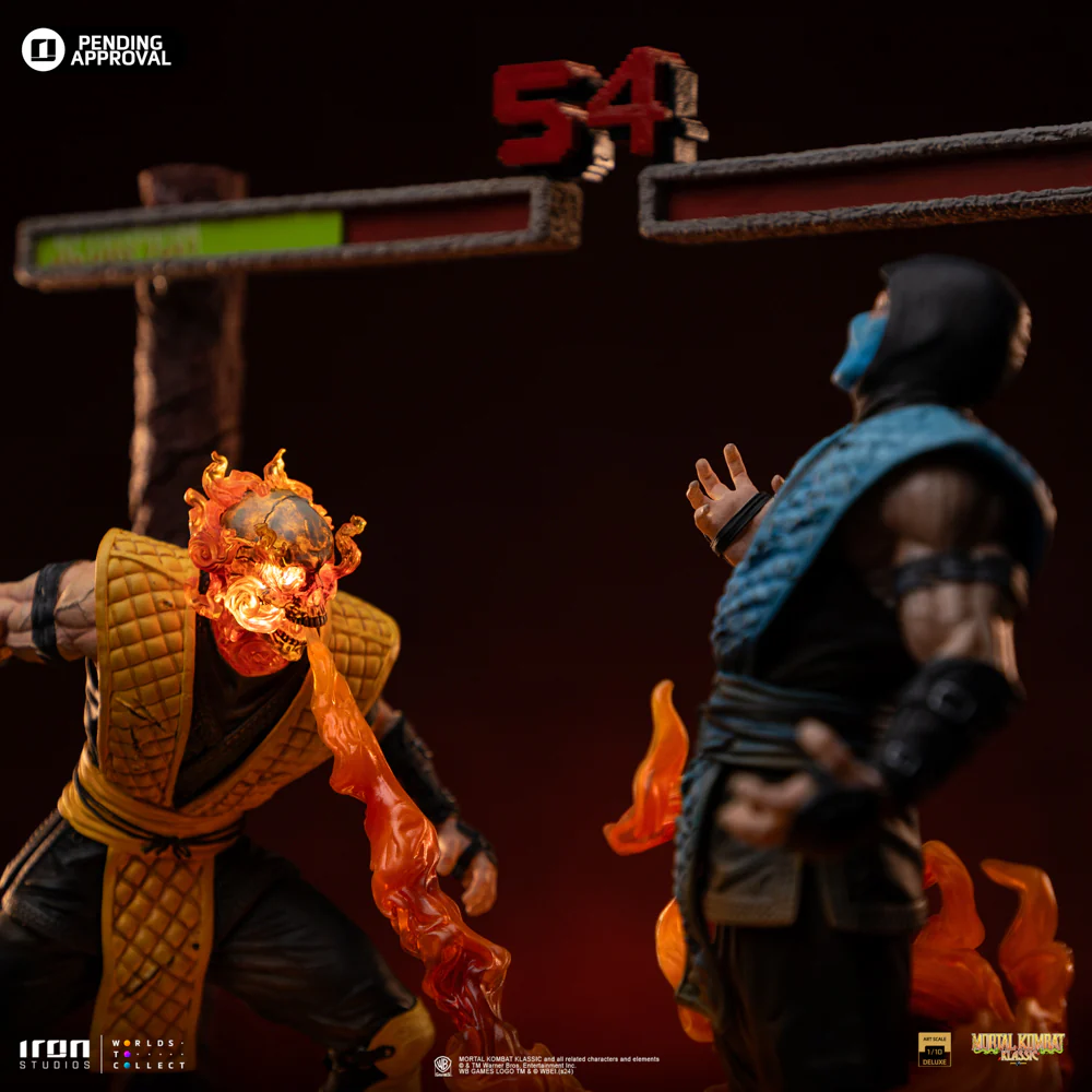 Statue Scorpion Fatality - Mortal Kombat - Deluxe Art Scale 1/10 - Iron Studios - Image 13