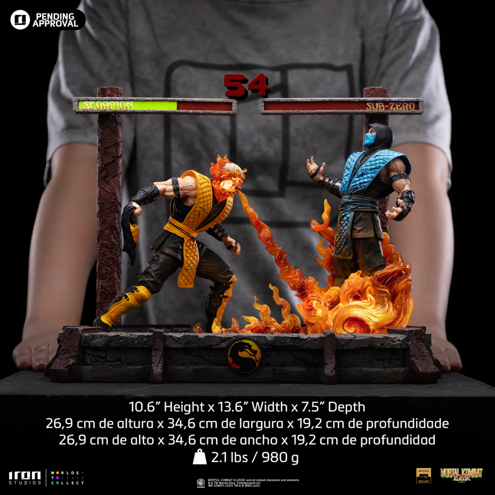 Statue Scorpion Fatality - Mortal Kombat - Deluxe Art Scale 1/10 - Iron Studios - Image 17