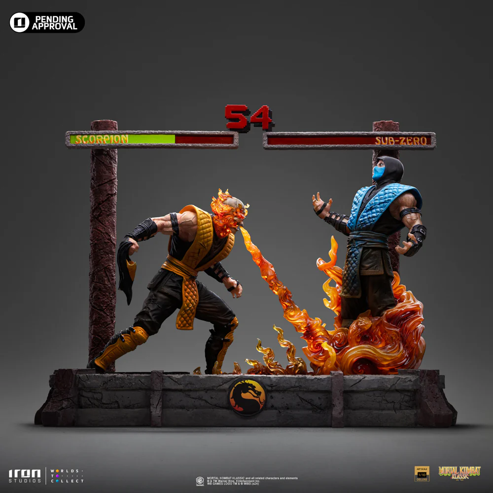 Statue Scorpion Fatality - Mortal Kombat - Deluxe Art Scale 1/10 - Iron Studios - Image 3