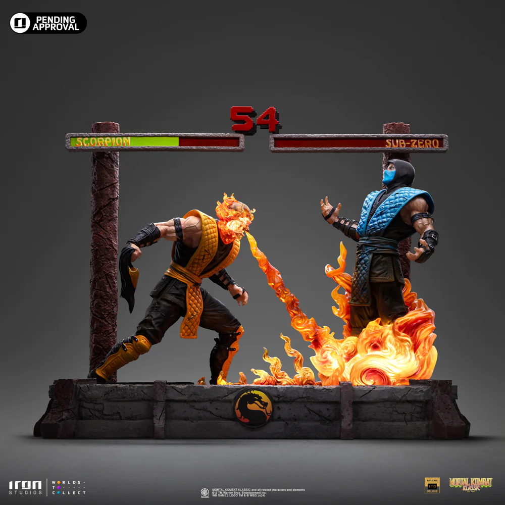 Statue Scorpion Fatality - Mortal Kombat - Deluxe Art Scale 1/10 - Iron Studios - Image 4