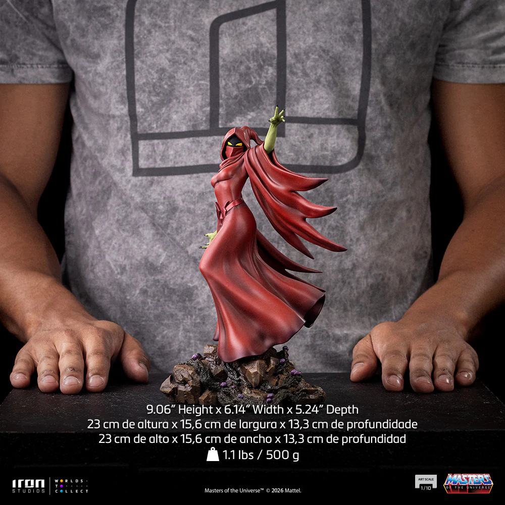 Pre-Order - Statue Shadow Weaver - Masters of the Universe - Art Scale 1/10 - Iron Studios - Image 13
