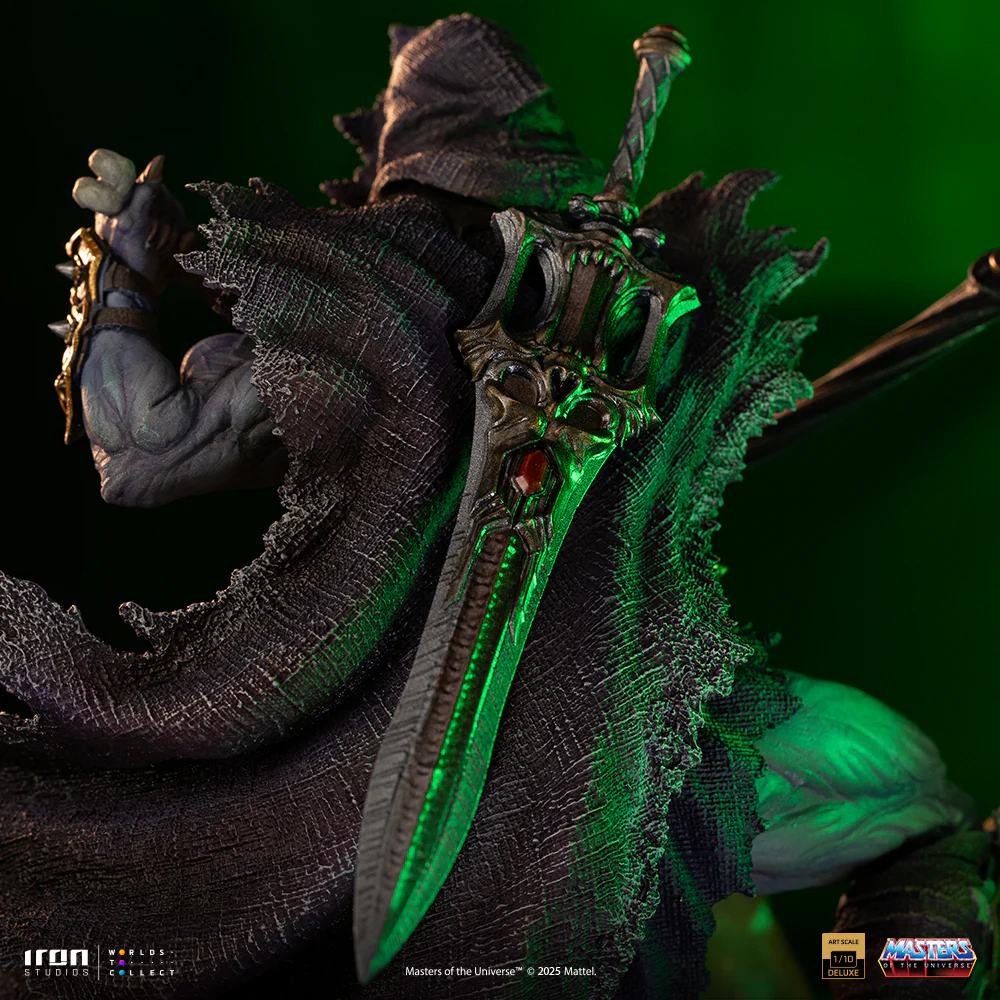 Statue Skeletor Unleashed  Masters of the Universe  Art Scale 1/10  Iron Studios - Image 10