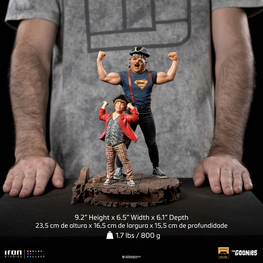Sloth and Chunk The Goonies Art Scale 1/10 Iron Studios - Image 7