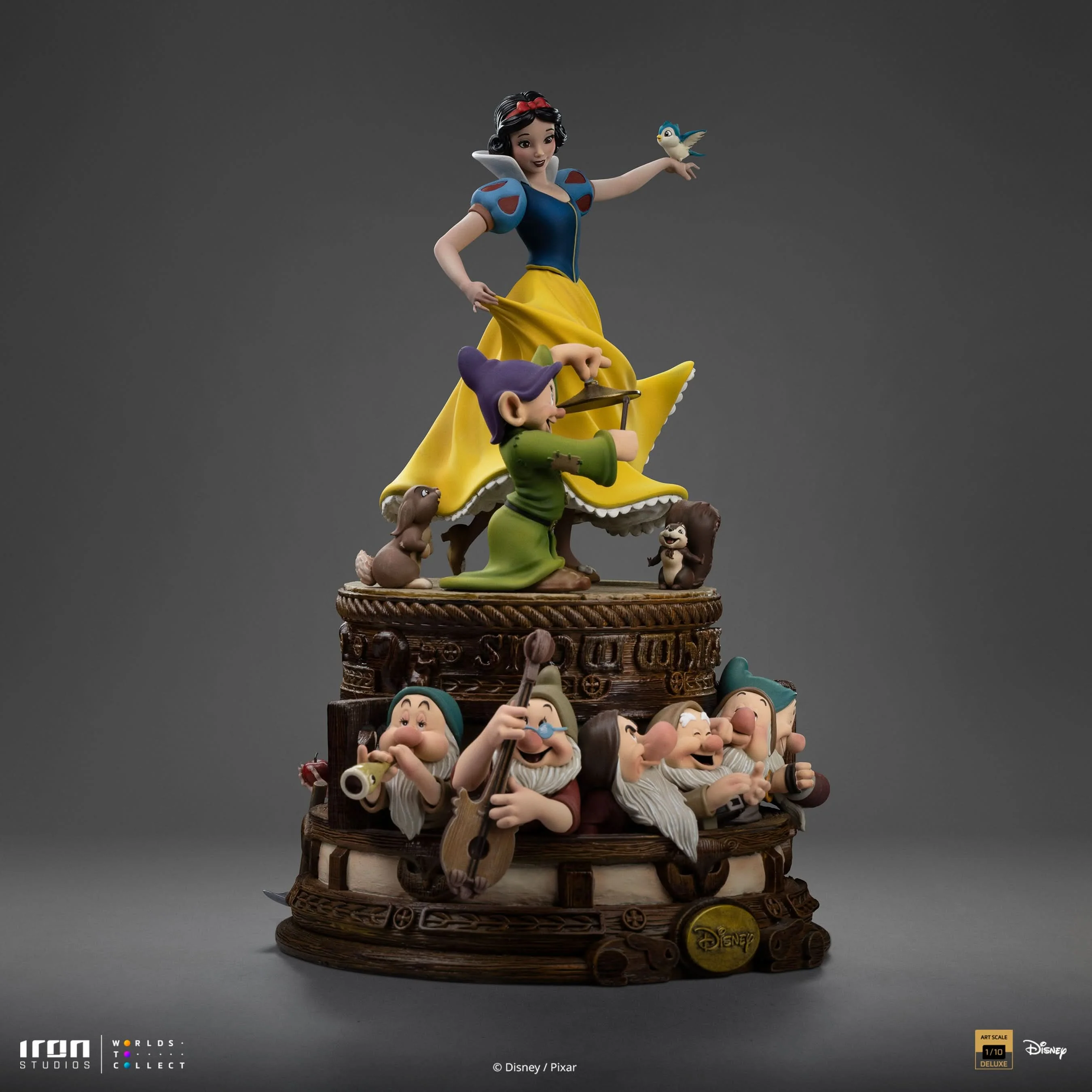 Statue Snow White Deluxe - Snow White and the Seven Dwarves - Disney Classic - Art Scale 1/10 - Iron Studios - Image 6