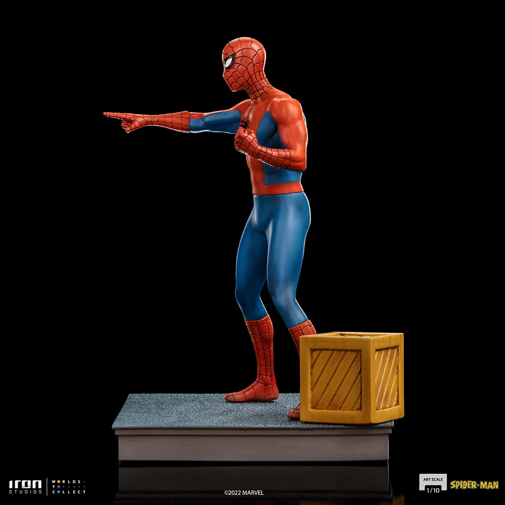 SpiderMan 60's  SpiderMan Animated Series  Art Scale 1/10  Iron Studios - Image 4
