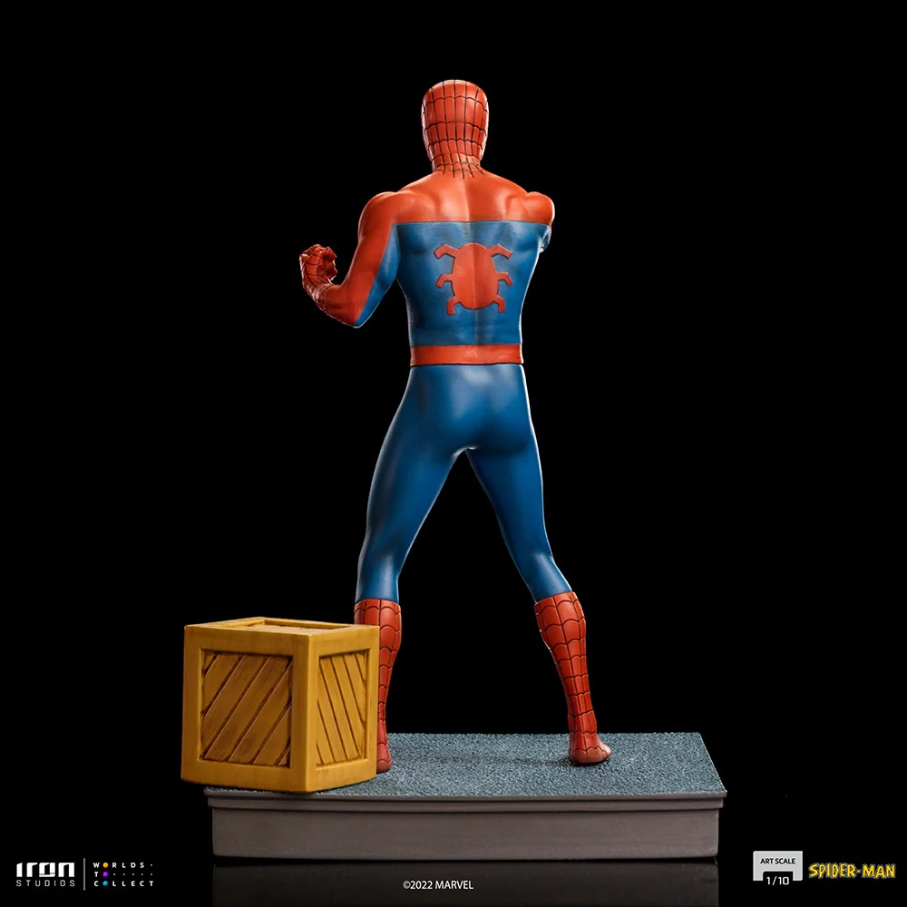 SpiderMan 60's  SpiderMan Animated Series  Art Scale 1/10  Iron Studios - Image 5