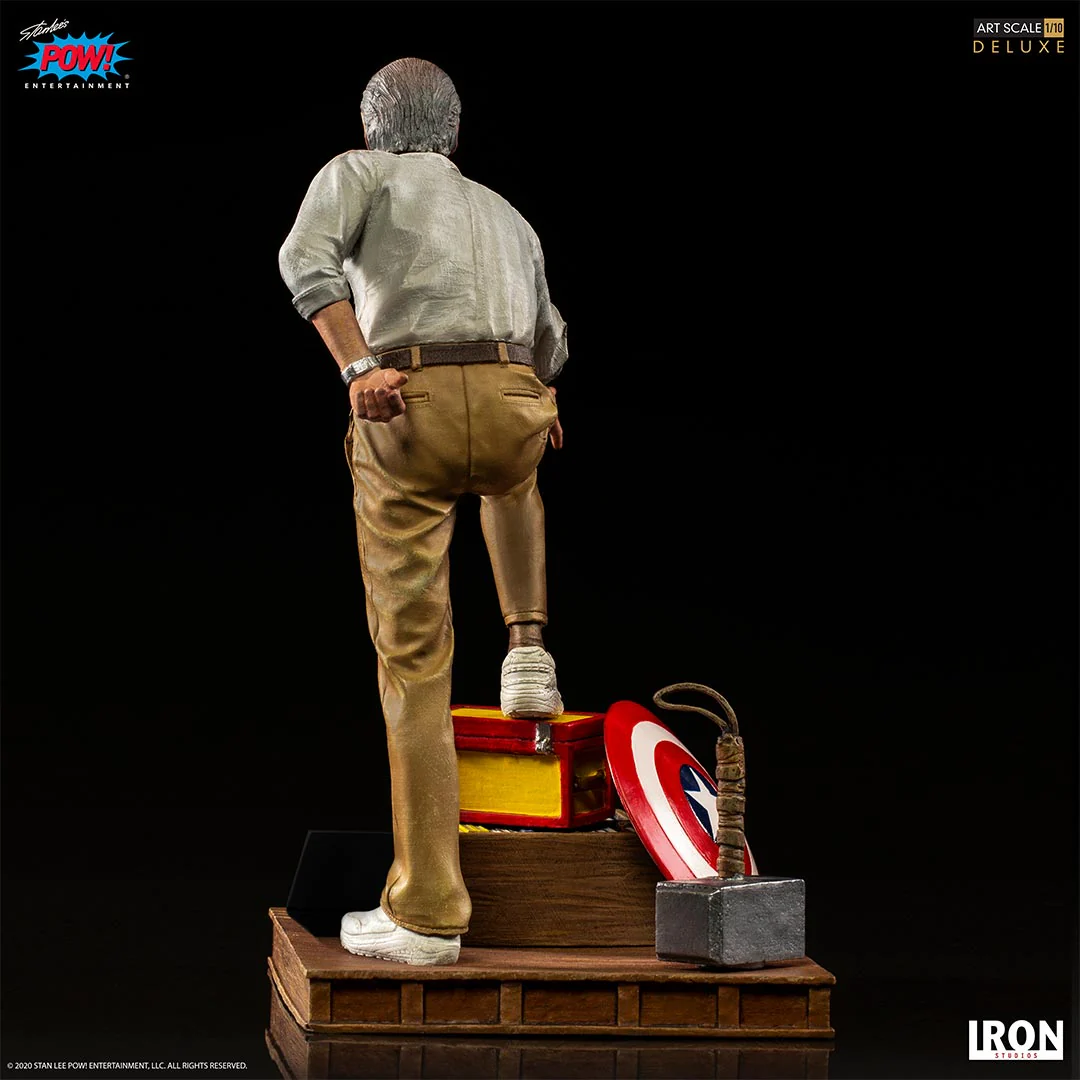 Stan Lee Deluxe Art Scale 1/10 - Iron Studios - Image 4