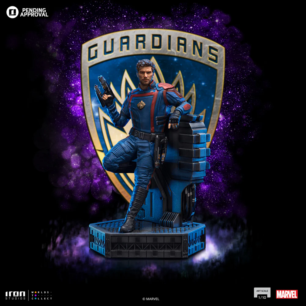 StarLord  Guardians of the Galaxy 3  Art Scale 1/10  Iron Studios - Image 10
