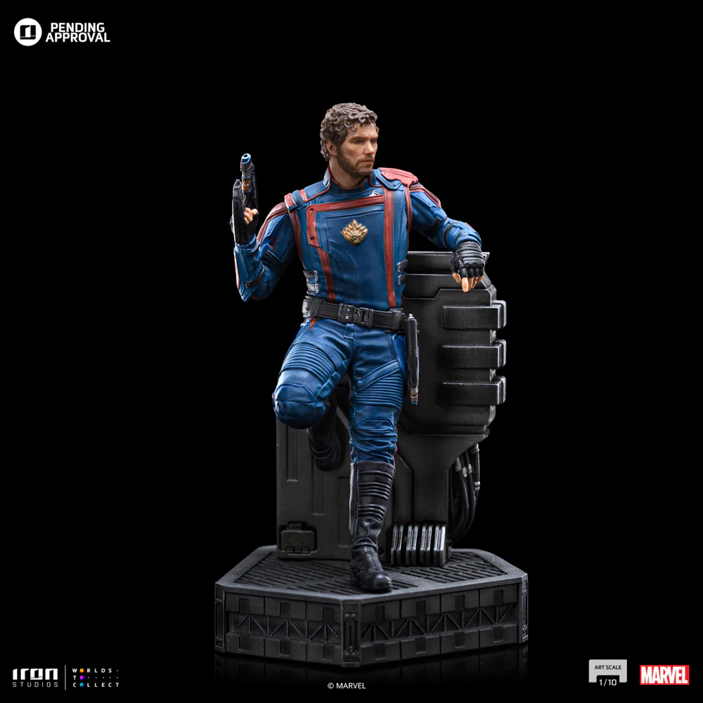 StarLord  Guardians of the Galaxy 3  Art Scale 1/10  Iron Studios - Image 4