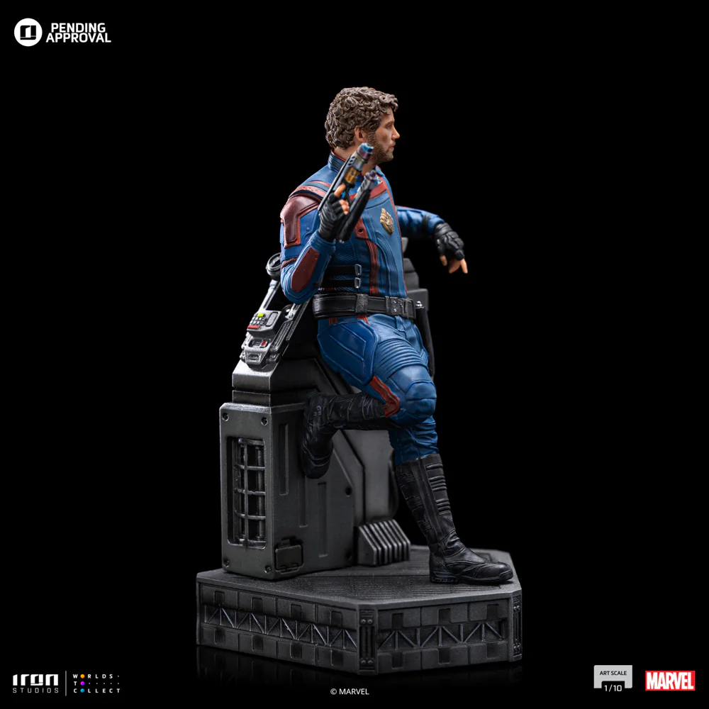 StarLord  Guardians of the Galaxy 3  Art Scale 1/10  Iron Studios - Image 5