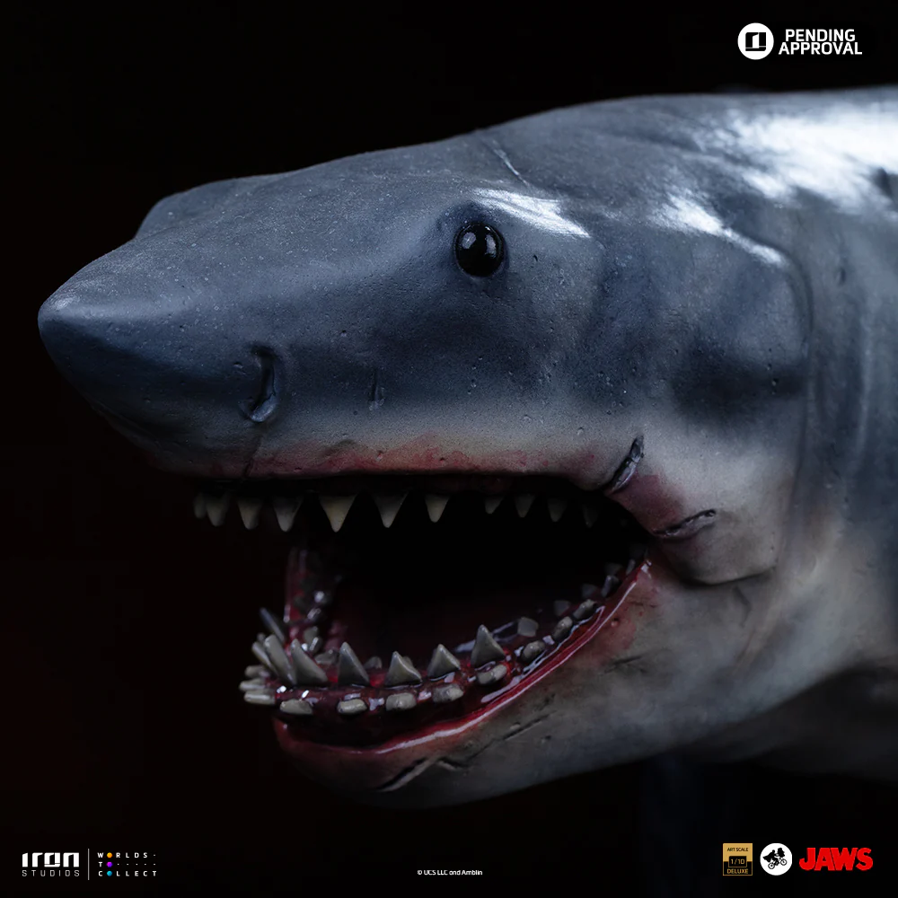 Pre-Order - Statue Steven Spielberg & Jaws 50th Anniversary – Deluxe Art Scale 1/10 – Iron Studios - Image 11