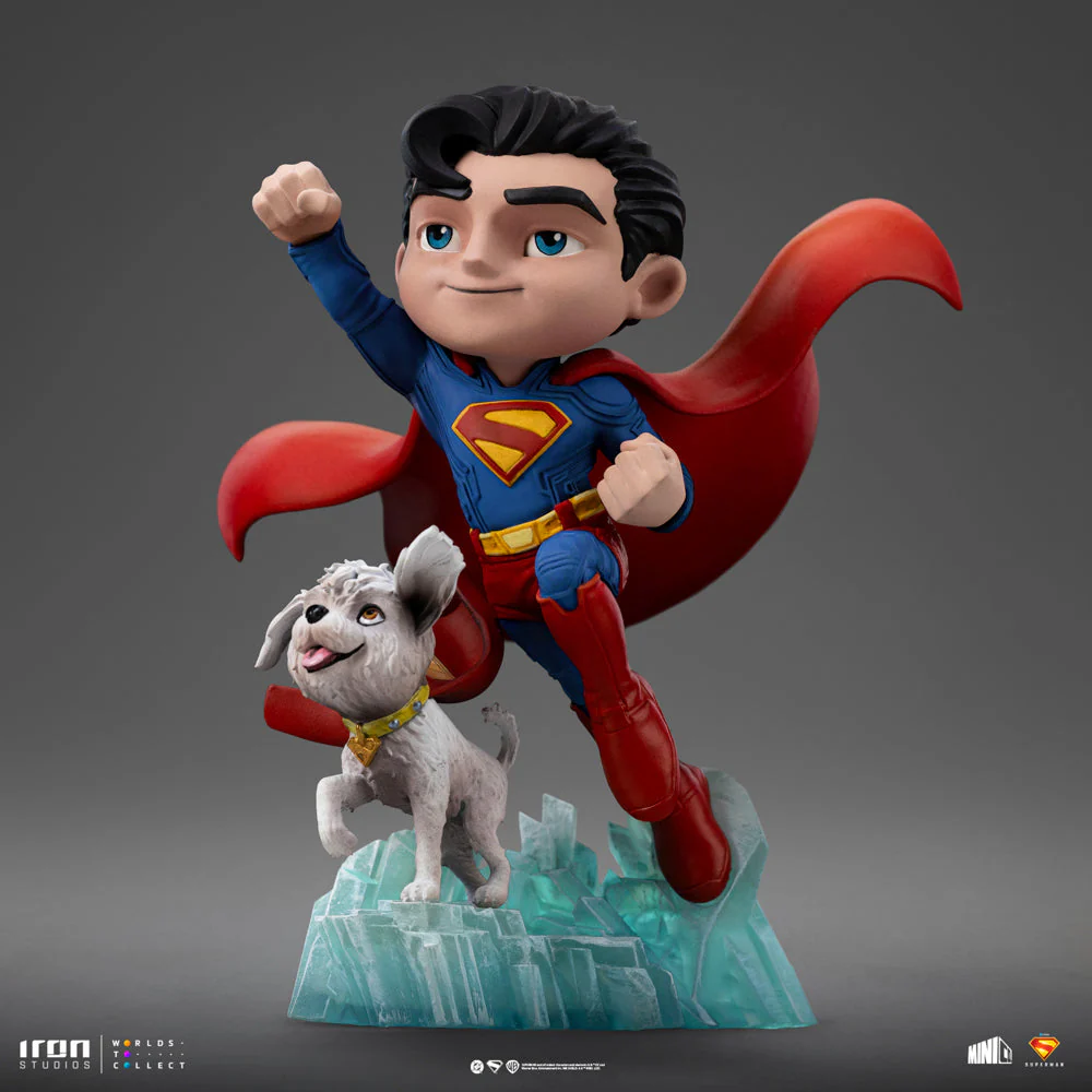 Statue Superman and Krypto Superman: Legacy Minico Iron Studios - Image 3