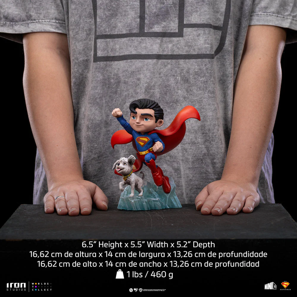 Statue Superman and Krypto Superman: Legacy Minico Iron Studios - Image 7