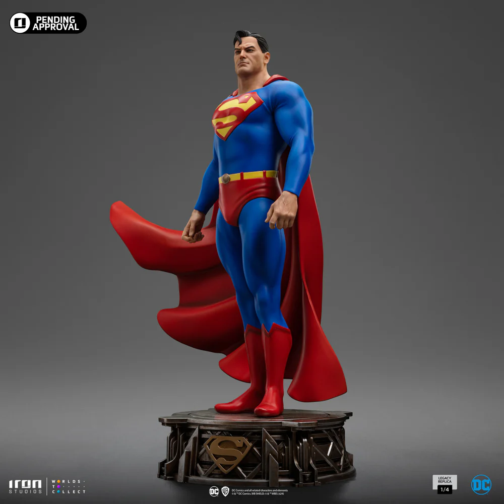 Statue Superman - DC Trinity - Legacy Replica 1/4 - Iron Studios - Image 6