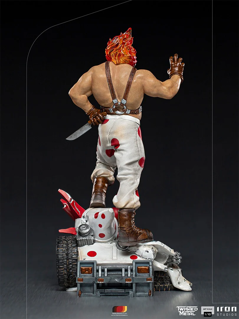 Sweet Tooth Needles Kane - Twisted Metal - Art Scale 1/10 - Iron Studios - Image 6