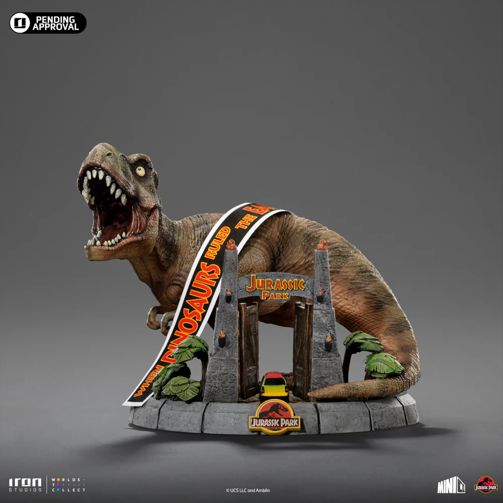 T-Rex Deluxe - Jurassic Park - Minico - Iron Studios - Image 3