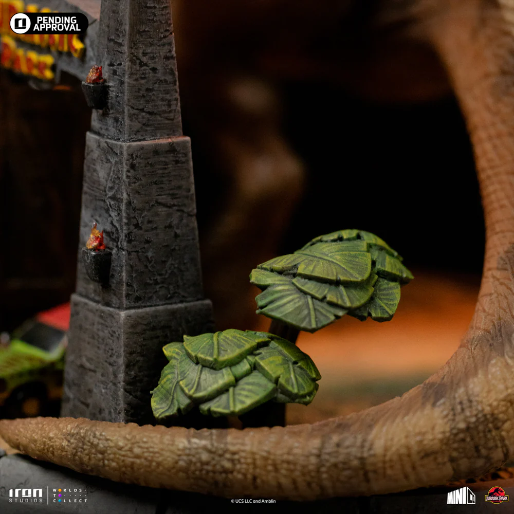 T-Rex Deluxe - Jurassic Park - Minico - Iron Studios - Image 6
