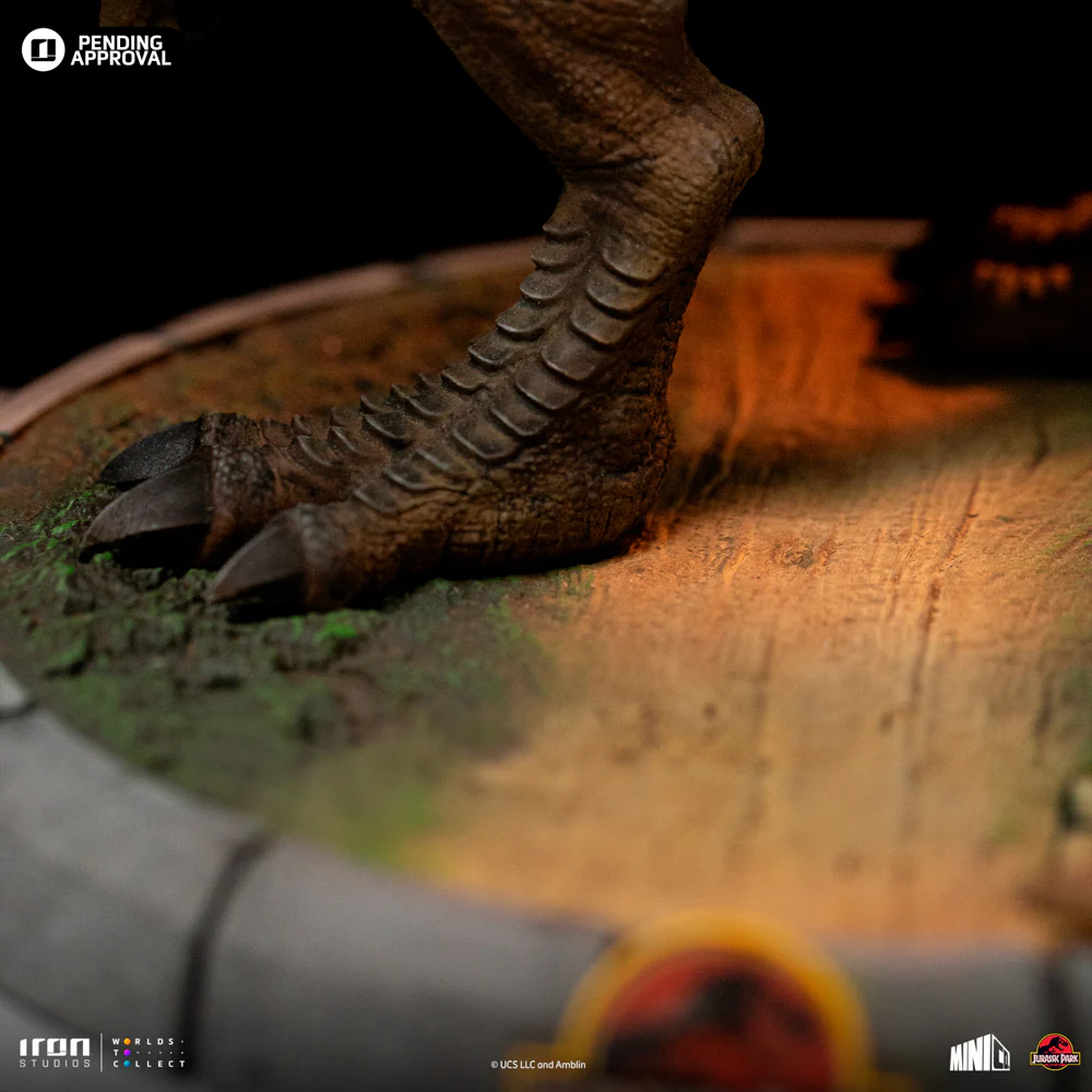 Statue T-Rex  Jurassic Park  Minico  Iron Studios - Image 11