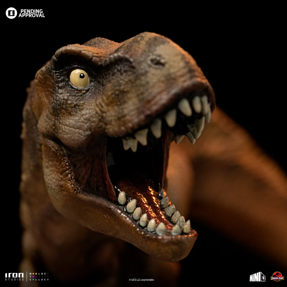 Statue T-Rex  Jurassic Park  Minico  Iron Studios - Image 9