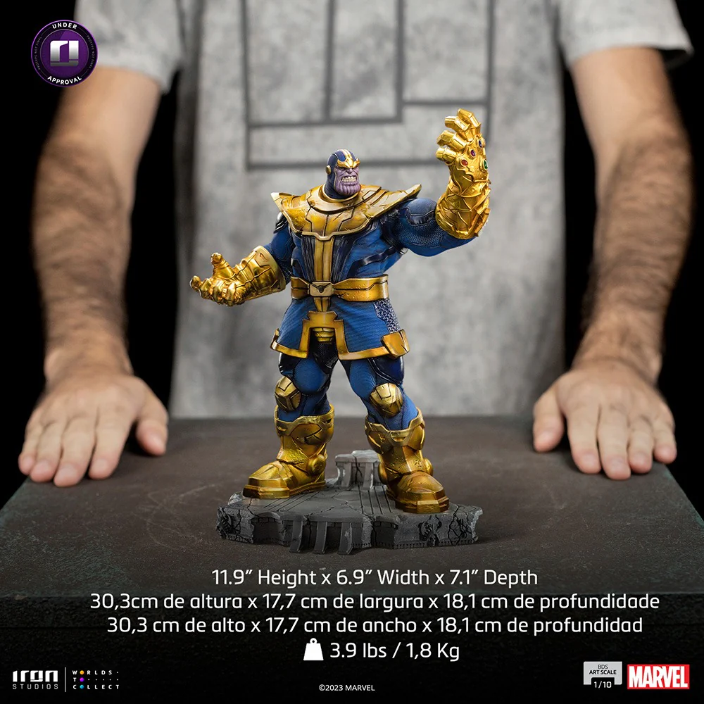 Thanos - Infinity Gauntlet Diorama - BDS Art Scale 1/10 - Iron Studios - Image 12