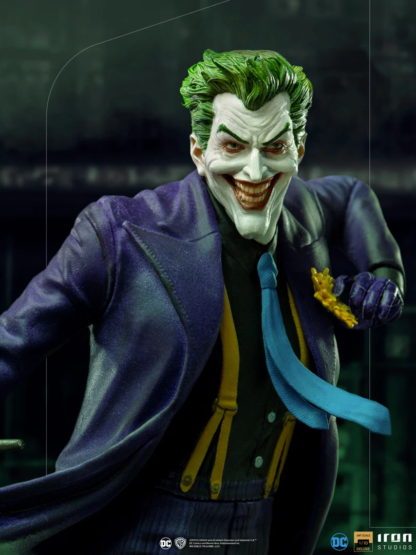 The Joker Deluxe - DC Comics - Art Scale 1/10 - Iron Studios - Image 3