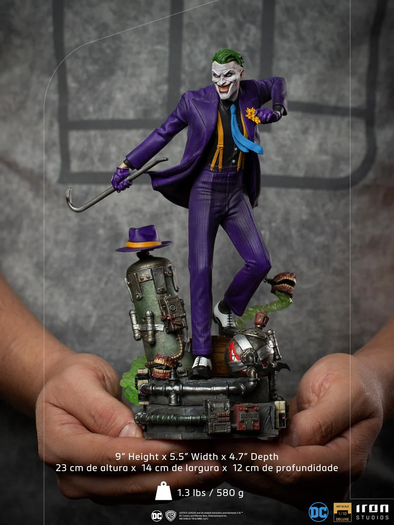 The Joker Deluxe - DC Comics - Art Scale 1/10 - Iron Studios - Image 7
