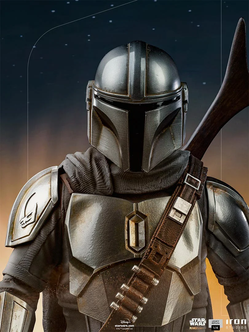 The Mandalorian and The Child - Star Wars: The Mandalorian - Legacy Replica 1/4 - Iron Studios - Image 4