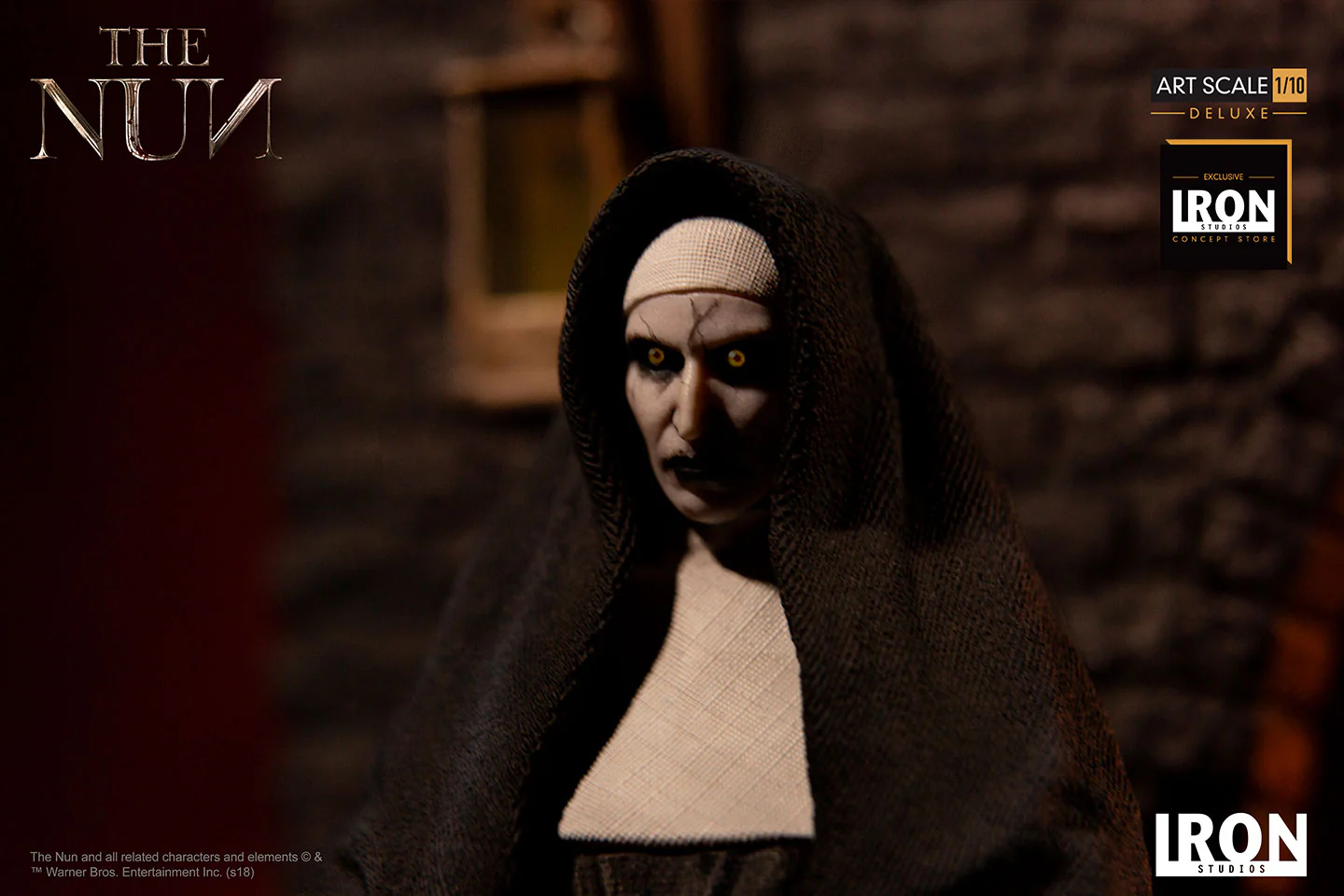 Statue The Nun Deluxe - The Nun - Art Scale 1/10 - Iron Studios - Image 6