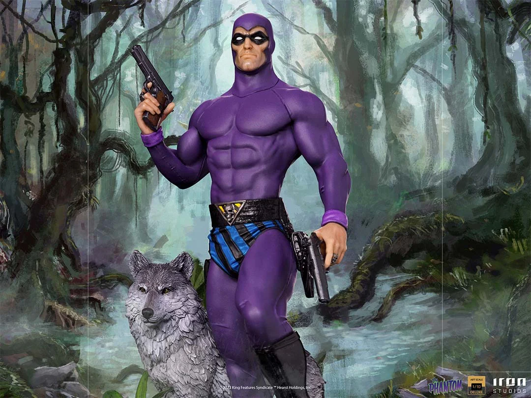The Phantom - Defenders of The Earth - Art Scale 1/10 - Iron Studios - Image 4