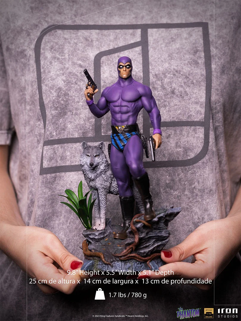The Phantom - Defenders of The Earth - Art Scale 1/10 - Iron Studios - Image 7